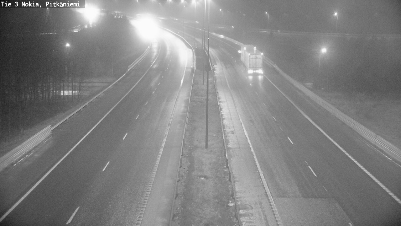 Weather Camera Image Väg 3 Nokia, Pitkäniemi, Nokia, Pirkanmaa