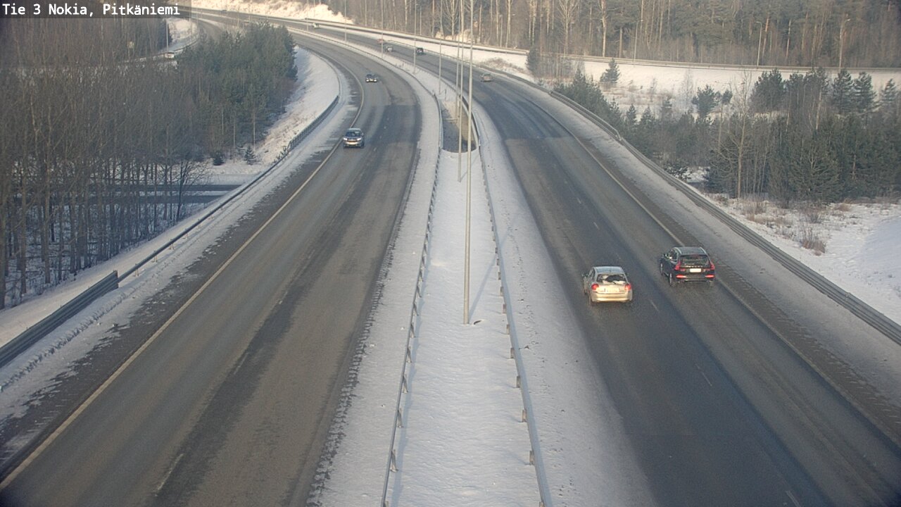 Weather Camera Image Väg 3 Nokia, Pitkäniemi, Nokia, Pirkanmaa