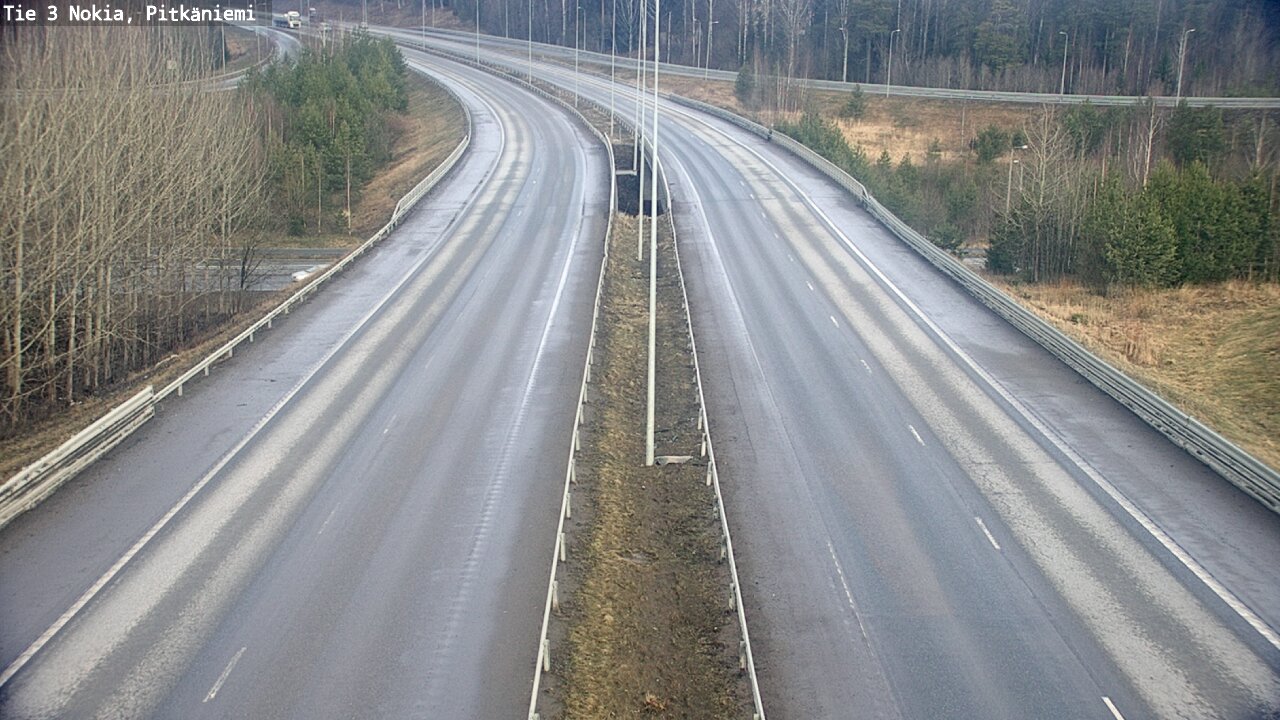 Weather Camera Image Road 3 Nokia, Pitkäniemi, Nokia, Pirkanmaa