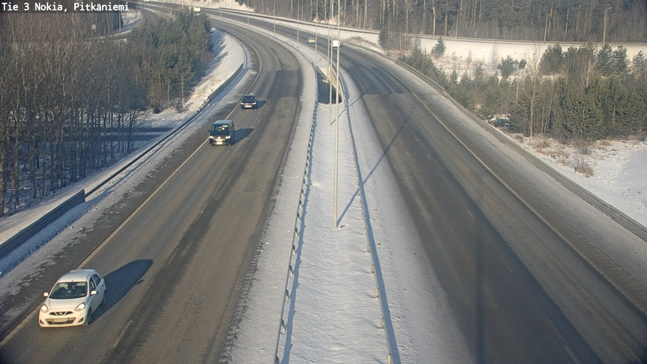 Weather Camera Image Väg 3 Nokia, Pitkäniemi, Nokia, Pirkanmaa