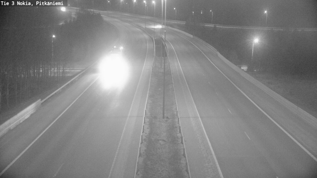 Weather Camera Image Road 3 Nokia, Pitkäniemi, Nokia, Pirkanmaa