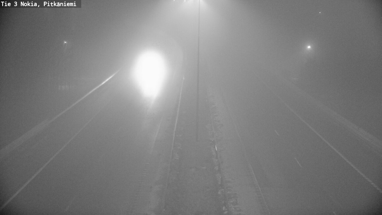 Weather Camera Image Road 3 Nokia, Pitkäniemi, Nokia, Pirkanmaa