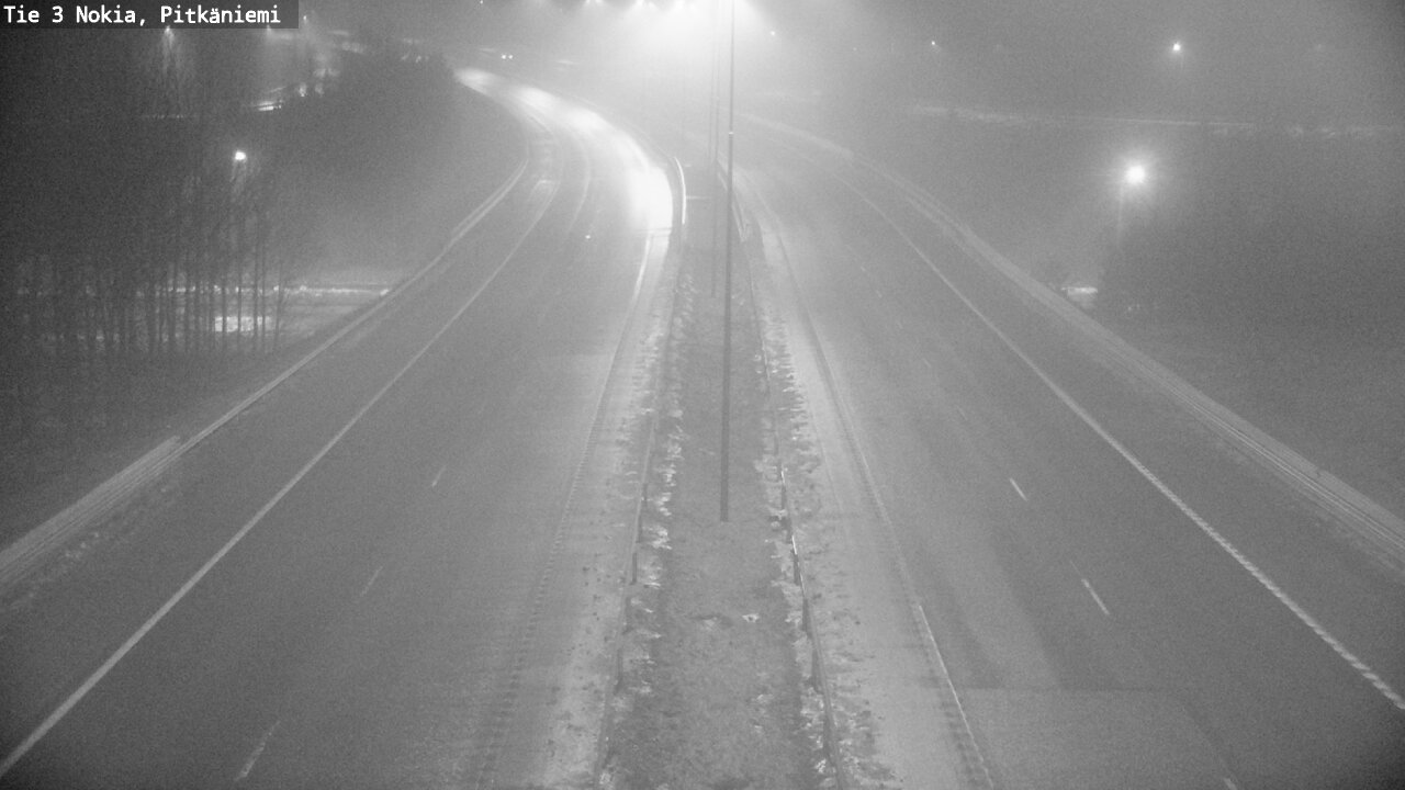 Weather Camera Image Road 3 Nokia, Pitkäniemi, Nokia, Pirkanmaa
