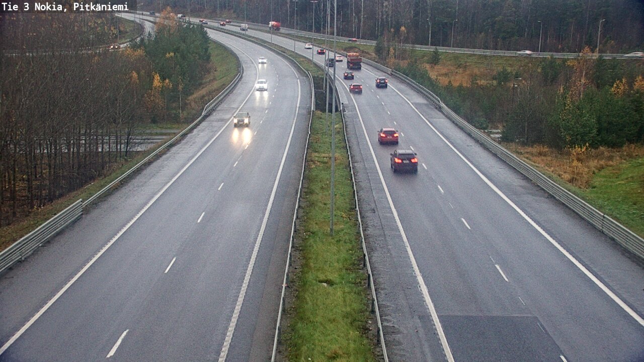 Weather Camera Image Väg 3 Nokia, Pitkäniemi, Nokia, Pirkanmaa
