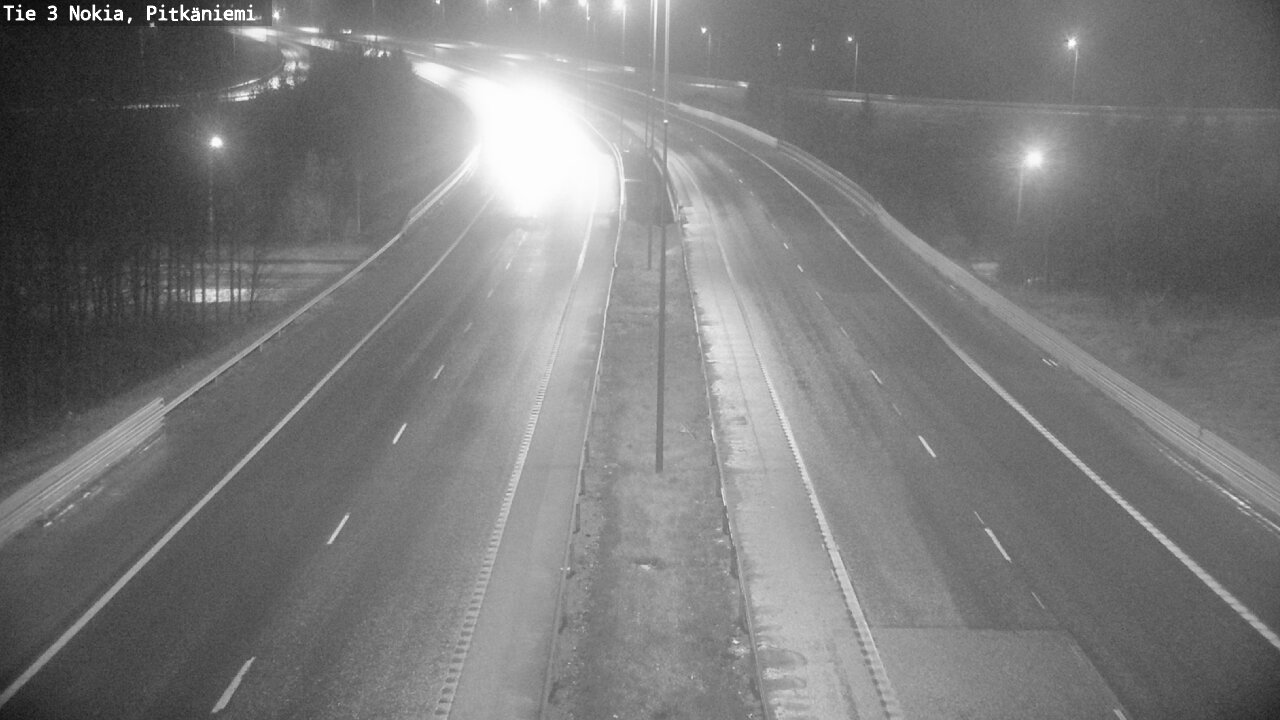 Weather Camera Image Väg 3 Nokia, Pitkäniemi, Nokia, Pirkanmaa