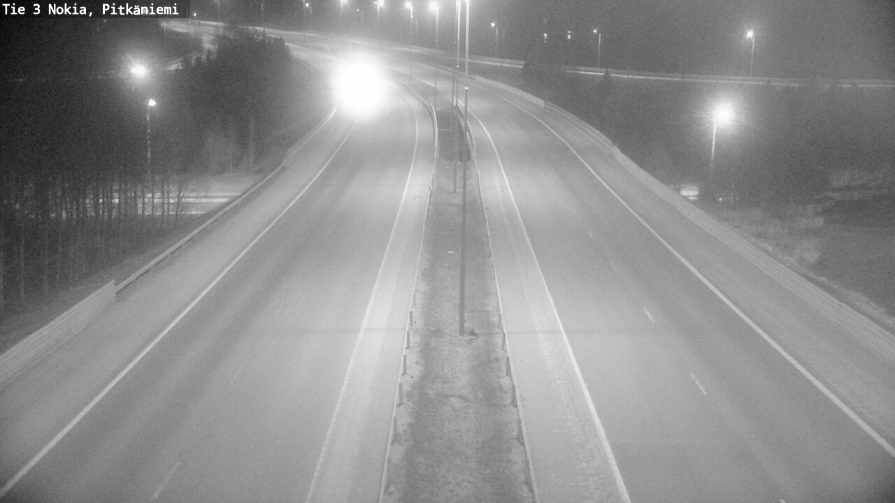 Weather Camera Image Road 3 Nokia, Pitkäniemi, Nokia, Pirkanmaa