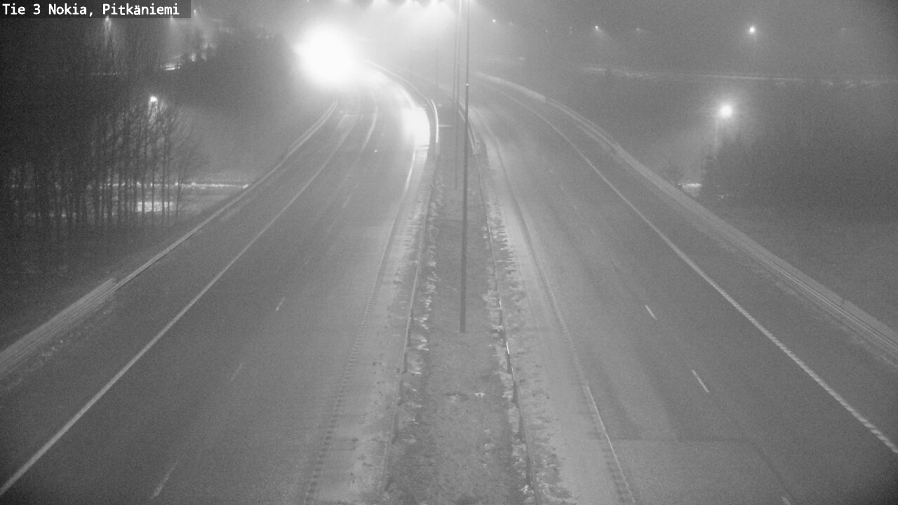Weather Camera Image Road 3 Nokia, Pitkäniemi, Nokia, Pirkanmaa
