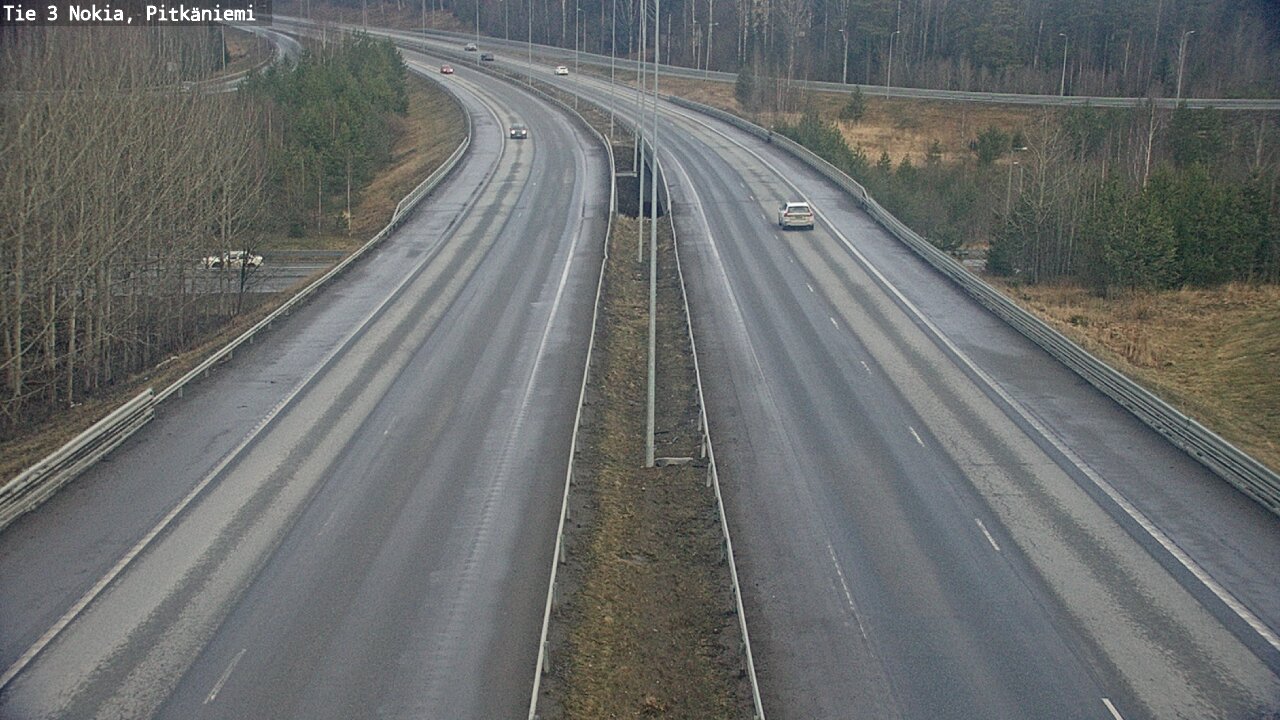Weather Camera Image Road 3 Nokia, Pitkäniemi, Nokia, Pirkanmaa