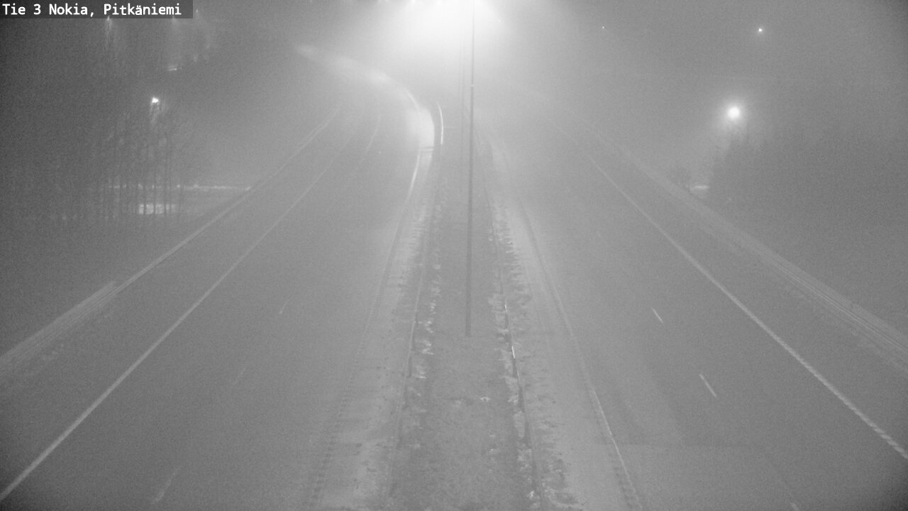 Weather Camera Image Road 3 Nokia, Pitkäniemi, Nokia, Pirkanmaa