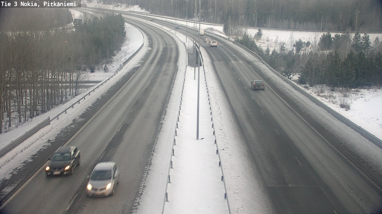 Weather Camera Image Väg 3 Nokia, Pitkäniemi, Nokia, Pirkanmaa