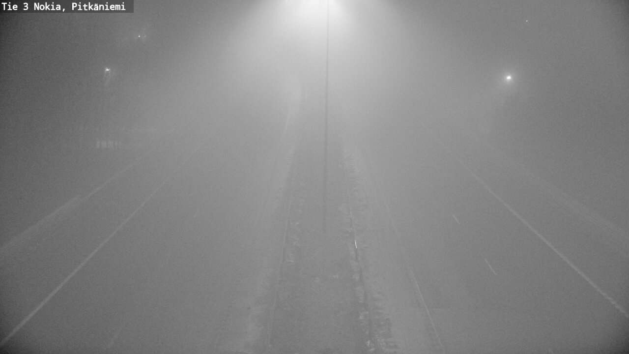 Weather Camera Image Road 3 Nokia, Pitkäniemi, Nokia, Pirkanmaa
