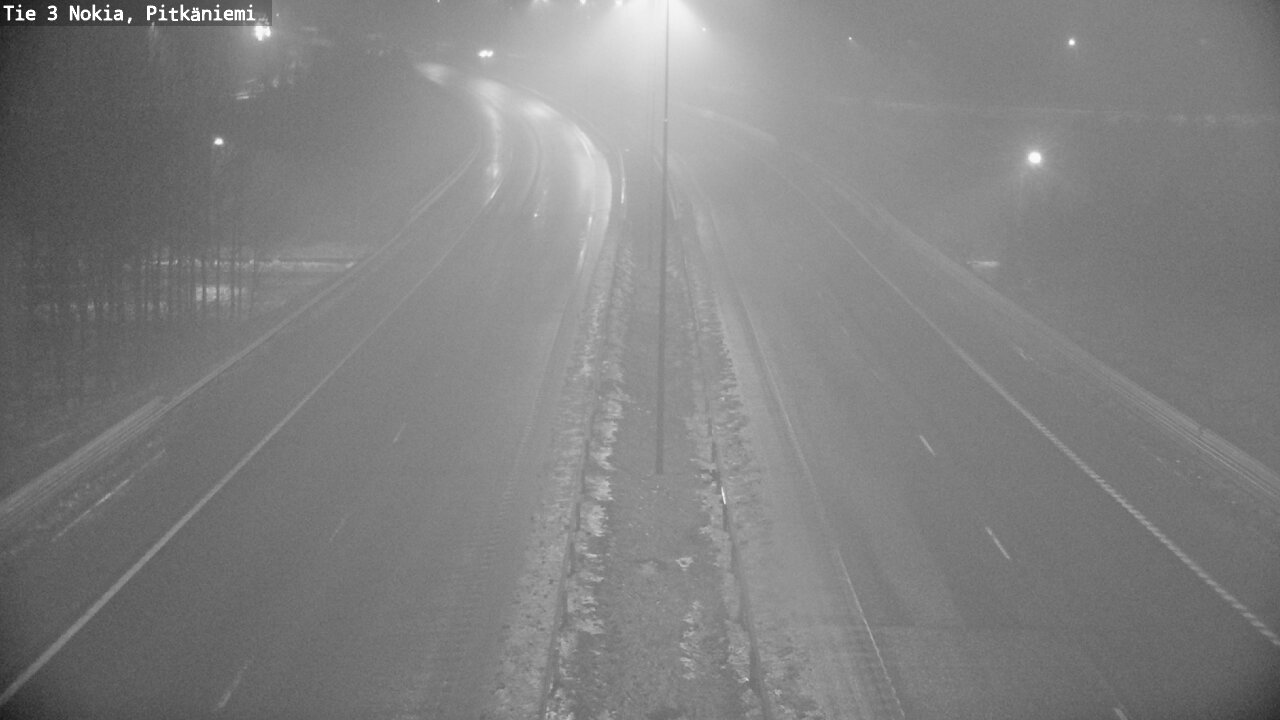 Weather Camera Image Road 3 Nokia, Pitkäniemi, Nokia, Pirkanmaa