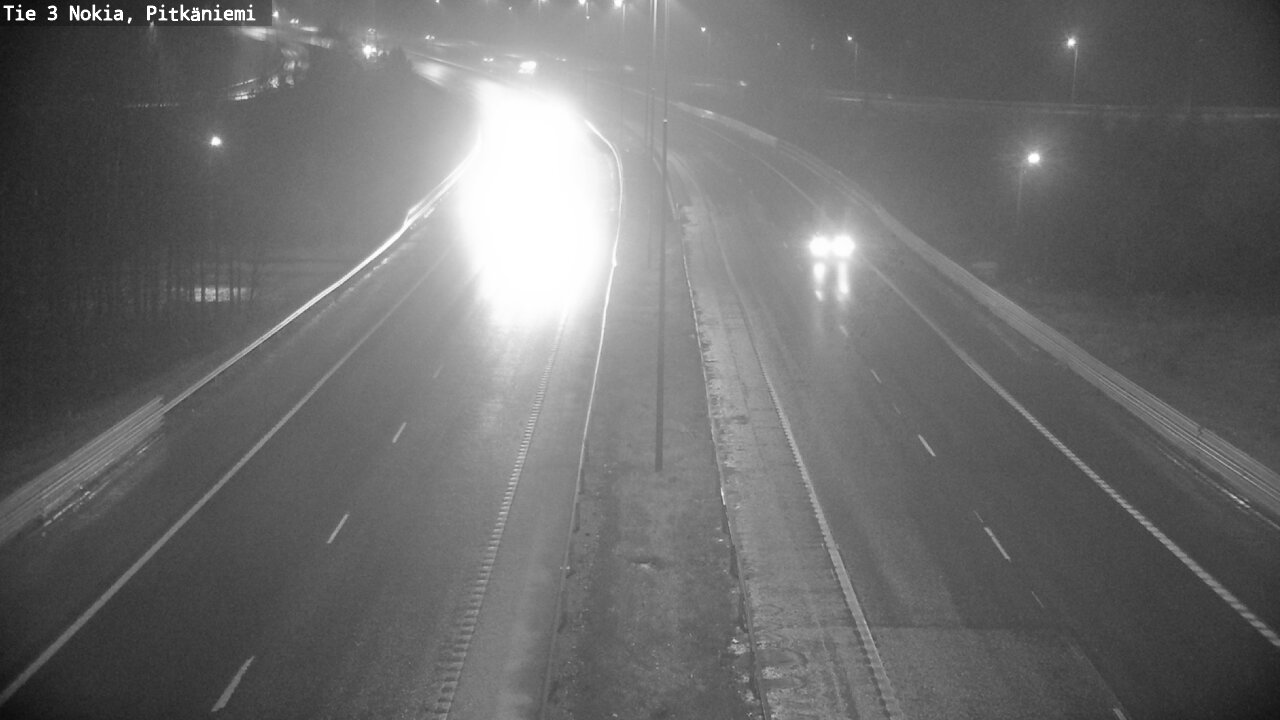 Weather Camera Image Väg 3 Nokia, Pitkäniemi, Nokia, Pirkanmaa