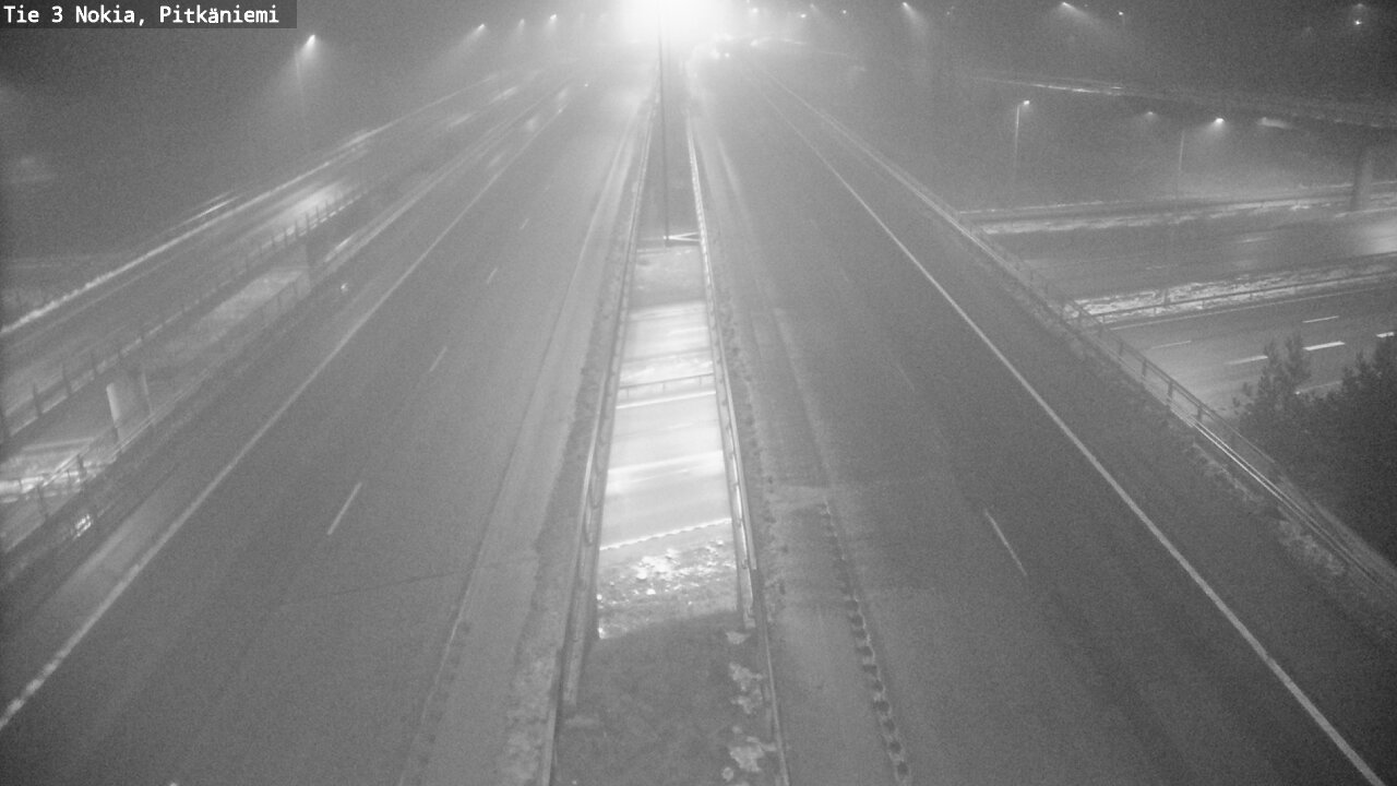 Weather Camera Image Road 3 Nokia, Pitkäniemi, Nokia, Pirkanmaa