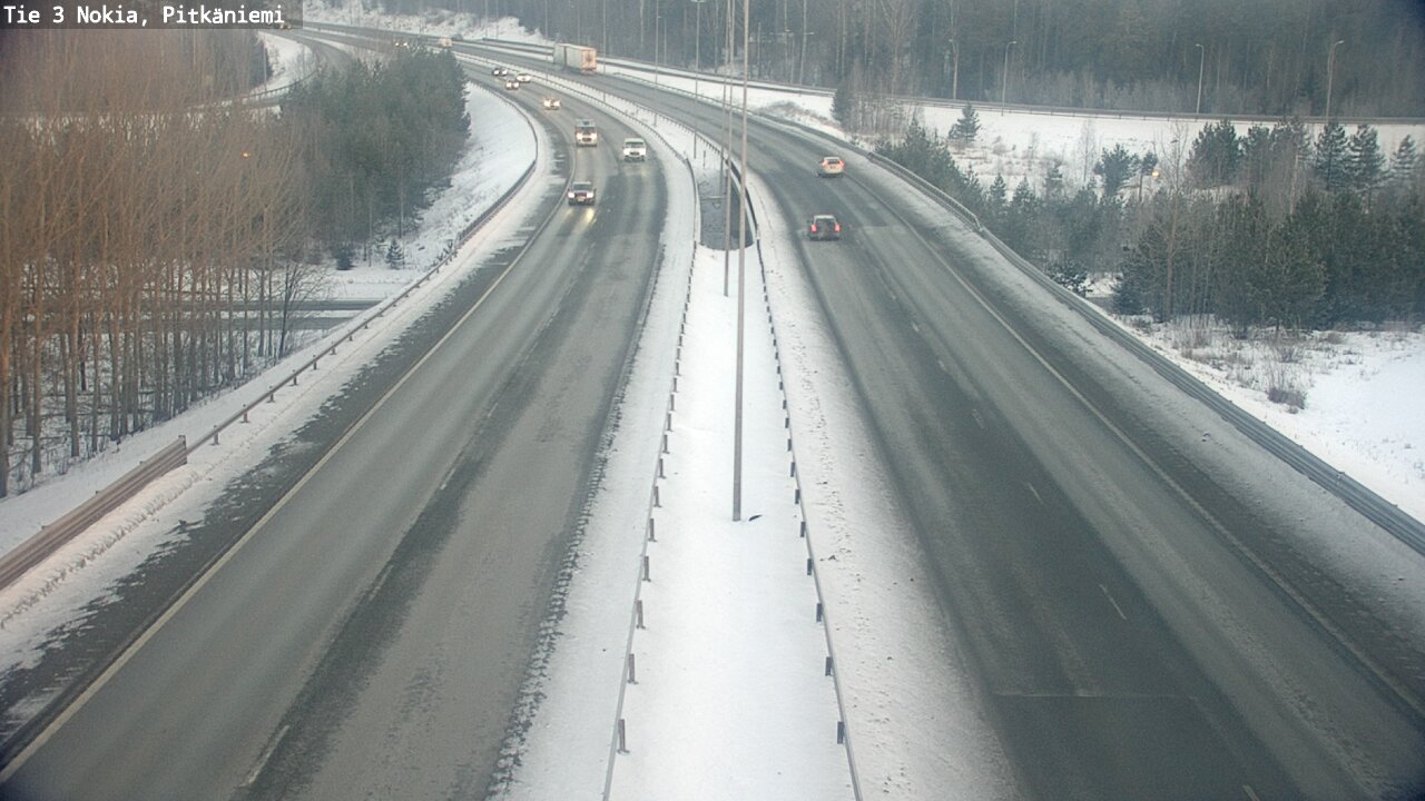 Weather Camera Image Väg 3 Nokia, Pitkäniemi, Nokia, Pirkanmaa