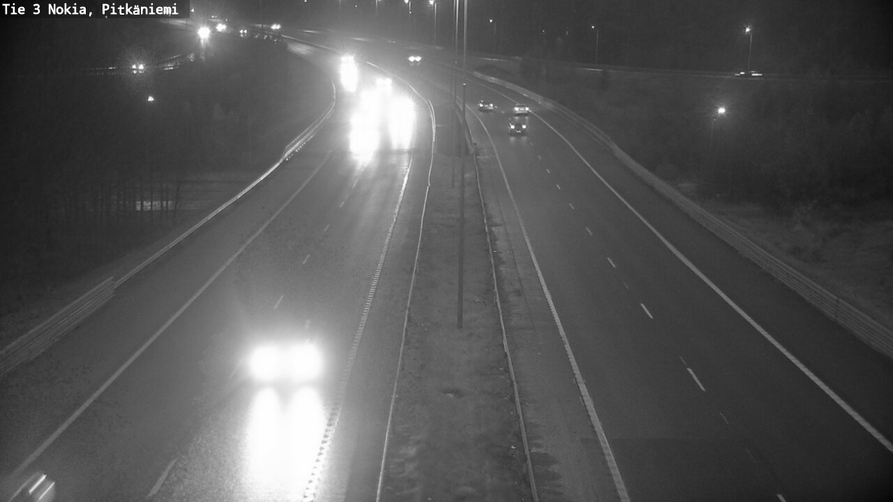 Weather Camera Image Väg 3 Nokia, Pitkäniemi, Nokia, Pirkanmaa