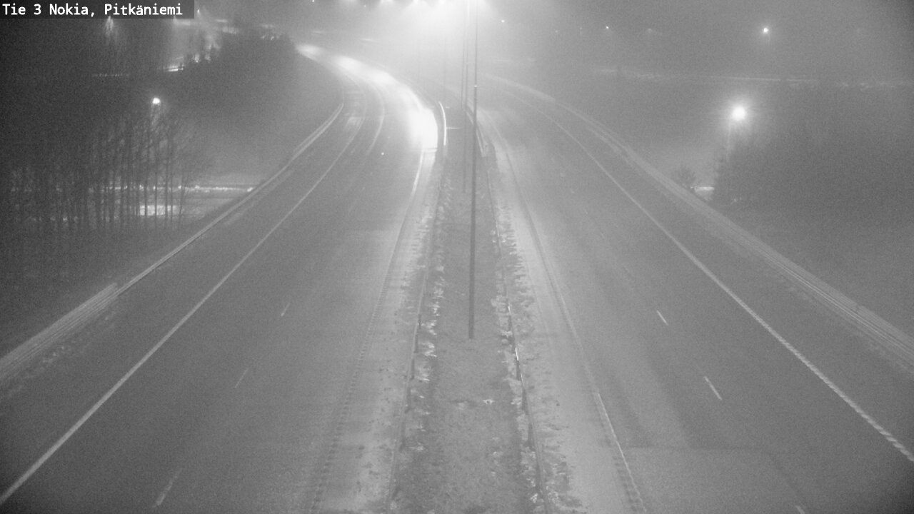 Weather Camera Image Road 3 Nokia, Pitkäniemi, Nokia, Pirkanmaa