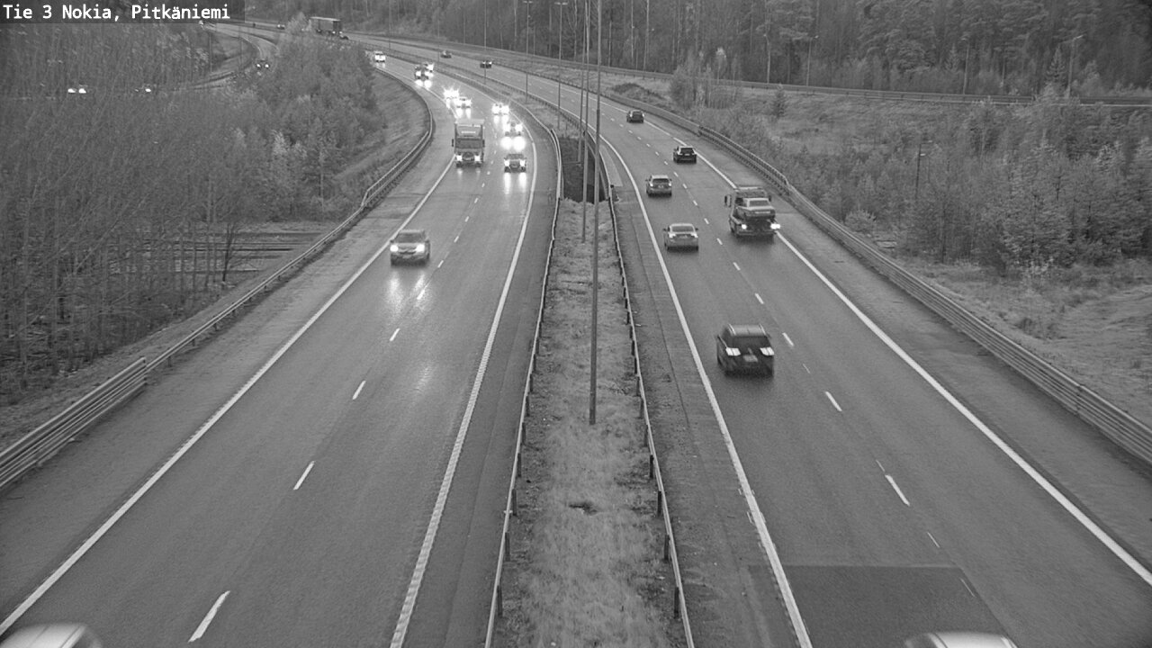 Weather Camera Image Väg 3 Nokia, Pitkäniemi, Nokia, Pirkanmaa