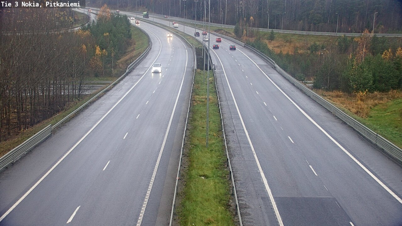 Weather Camera Image Väg 3 Nokia, Pitkäniemi, Nokia, Pirkanmaa