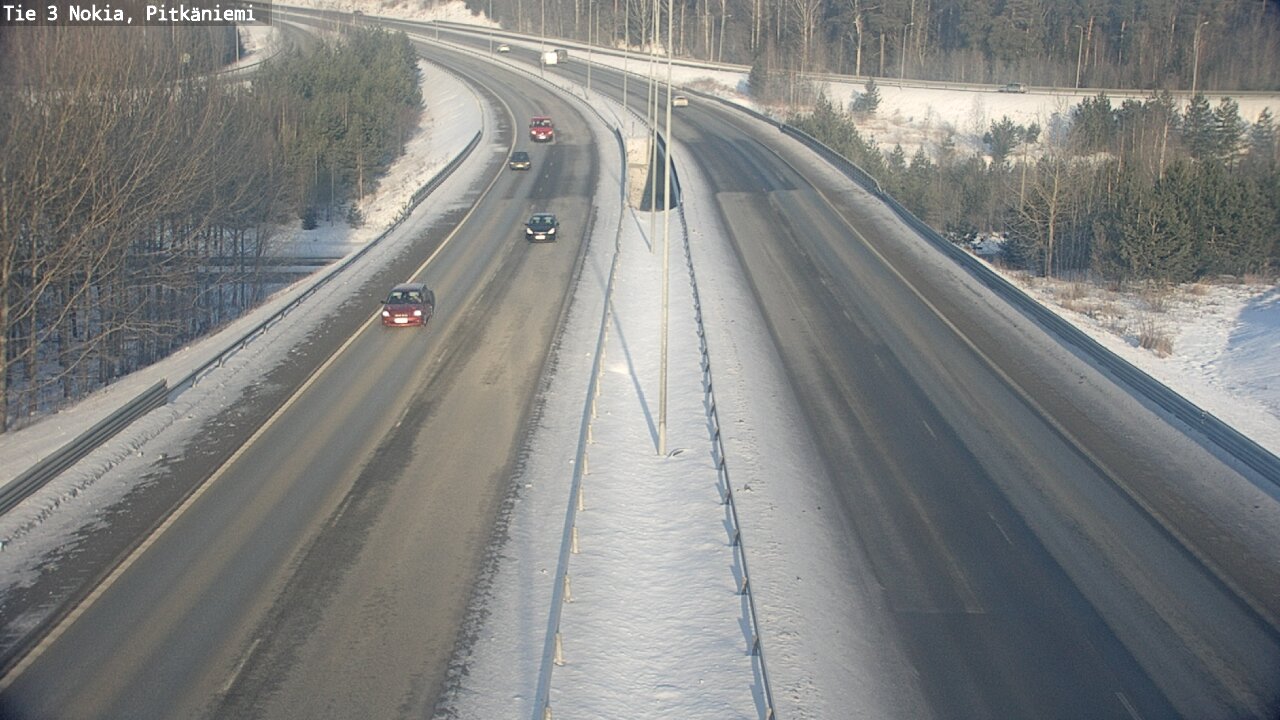 Weather Camera Image Väg 3 Nokia, Pitkäniemi, Nokia, Pirkanmaa