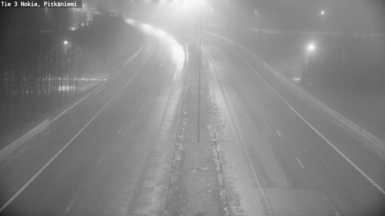 Weather Camera Image Road 3 Nokia, Pitkäniemi, Nokia, Pirkanmaa