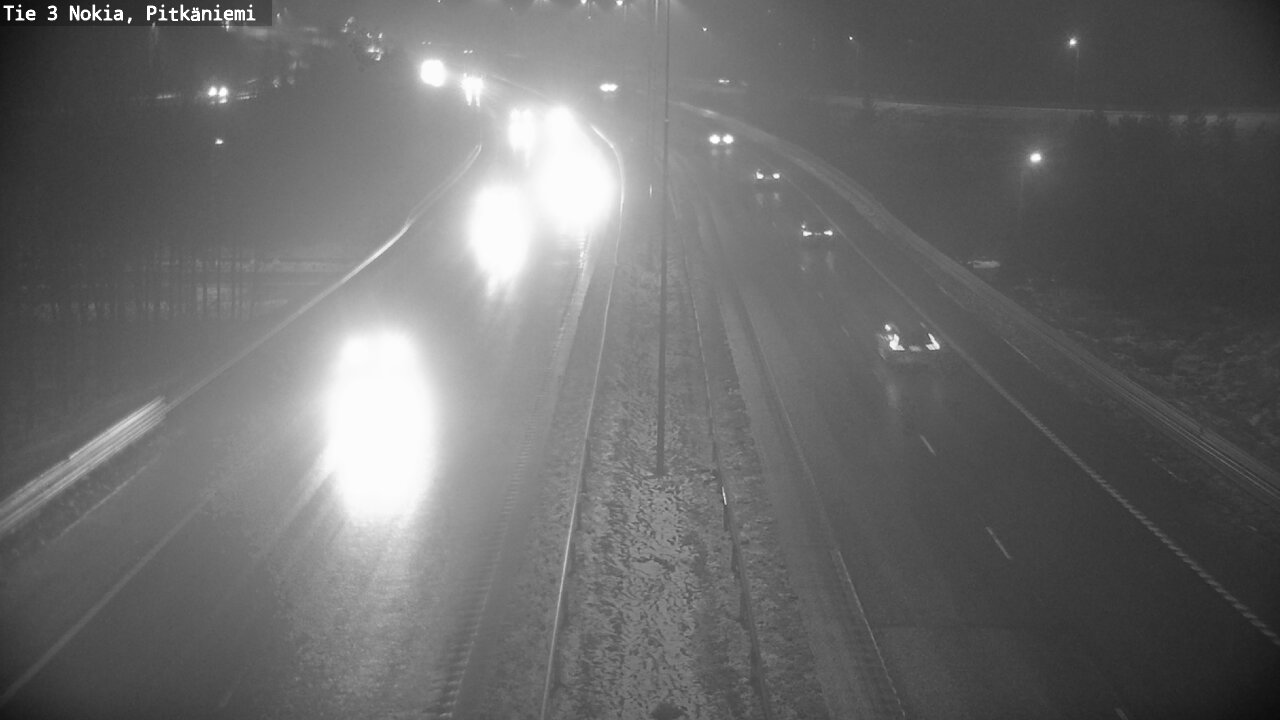 Weather Camera Image Road 3 Nokia, Pitkäniemi, Nokia, Pirkanmaa