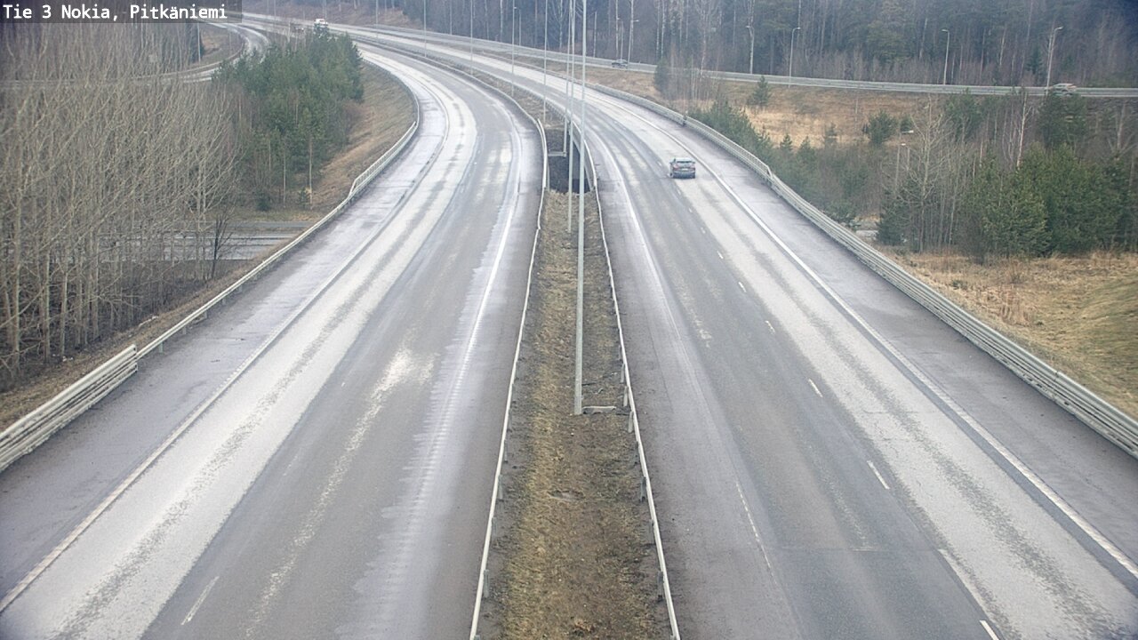Weather Camera Image Road 3 Nokia, Pitkäniemi, Nokia, Pirkanmaa