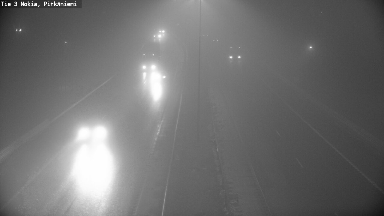 Weather Camera Image Road 3 Nokia, Pitkäniemi, Nokia, Pirkanmaa