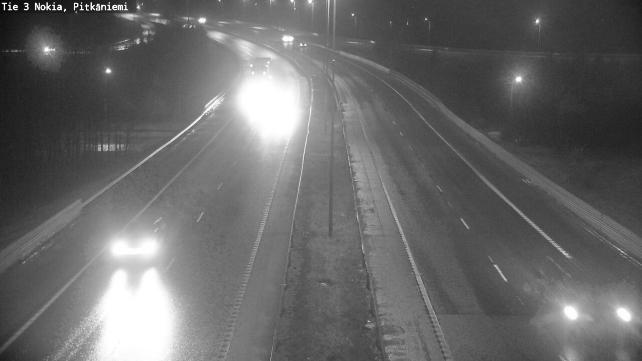 Weather Camera Image Väg 3 Nokia, Pitkäniemi, Nokia, Pirkanmaa