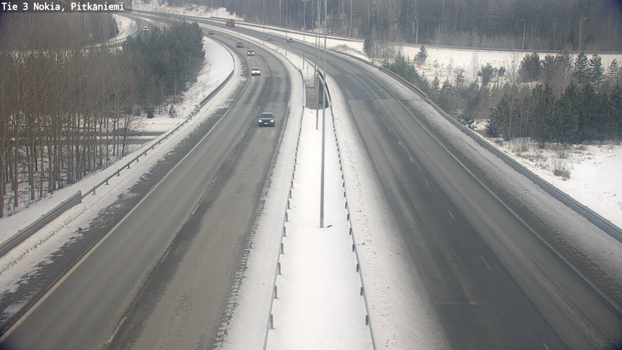 Weather Camera Image Väg 3 Nokia, Pitkäniemi, Nokia, Pirkanmaa
