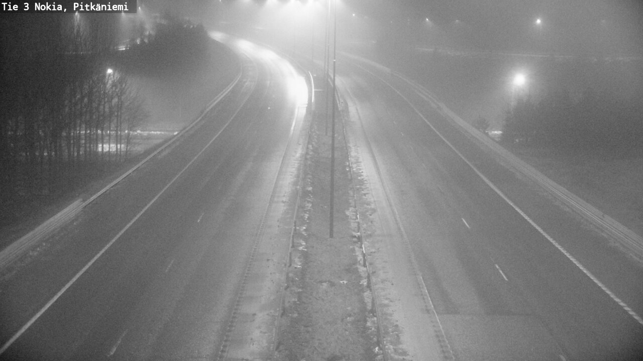Weather Camera Image Road 3 Nokia, Pitkäniemi, Nokia, Pirkanmaa