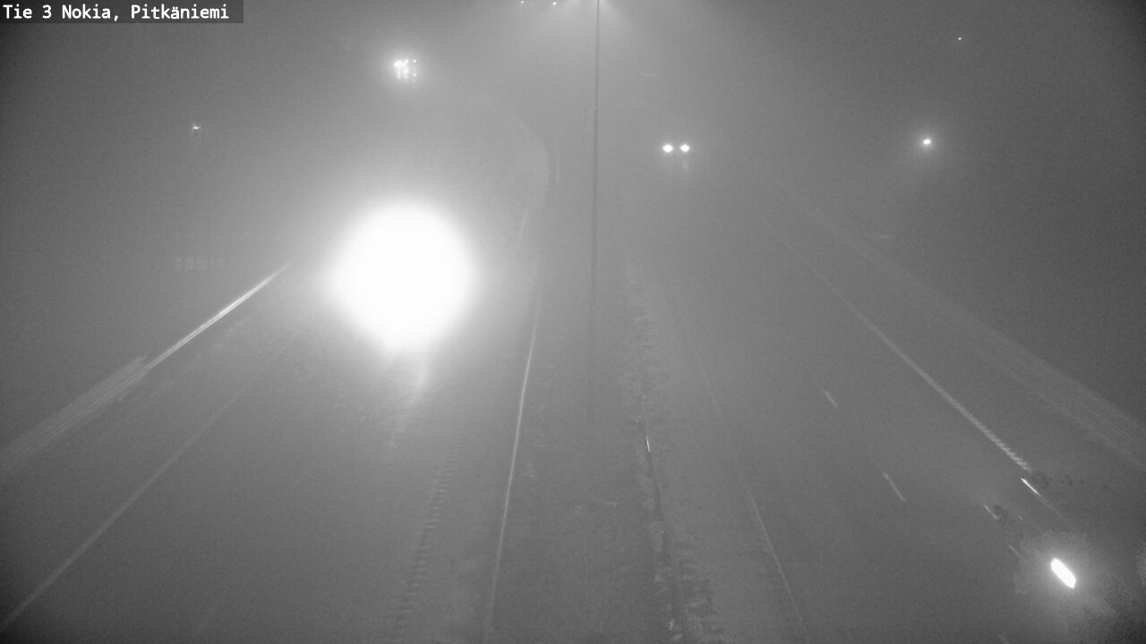 Weather Camera Image Road 3 Nokia, Pitkäniemi, Nokia, Pirkanmaa