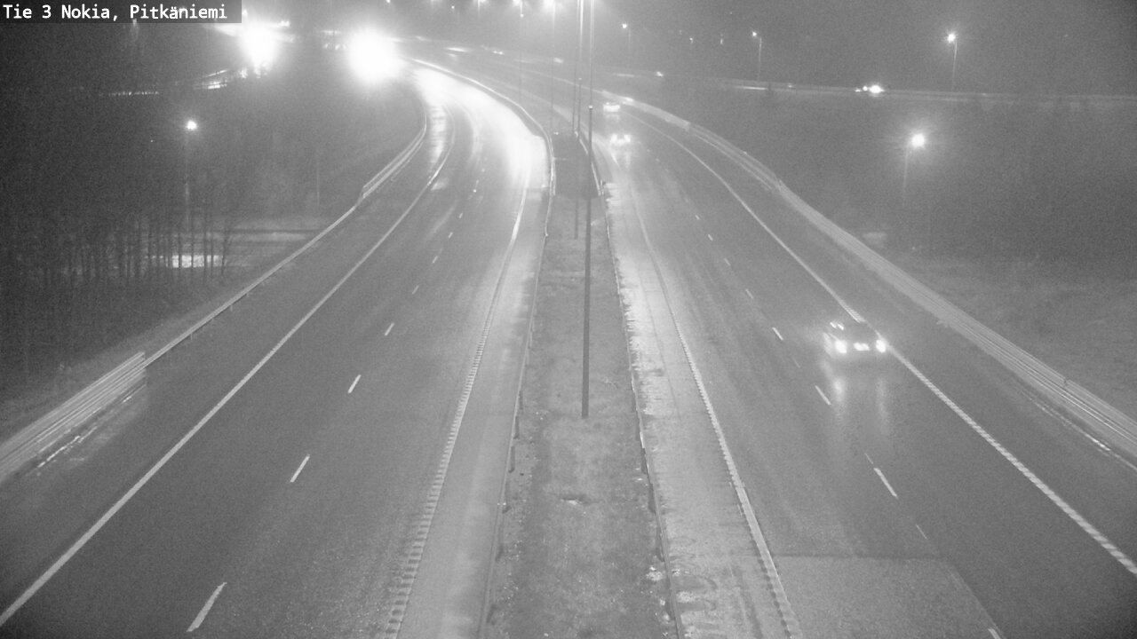 Weather Camera Image Väg 3 Nokia, Pitkäniemi, Nokia, Pirkanmaa
