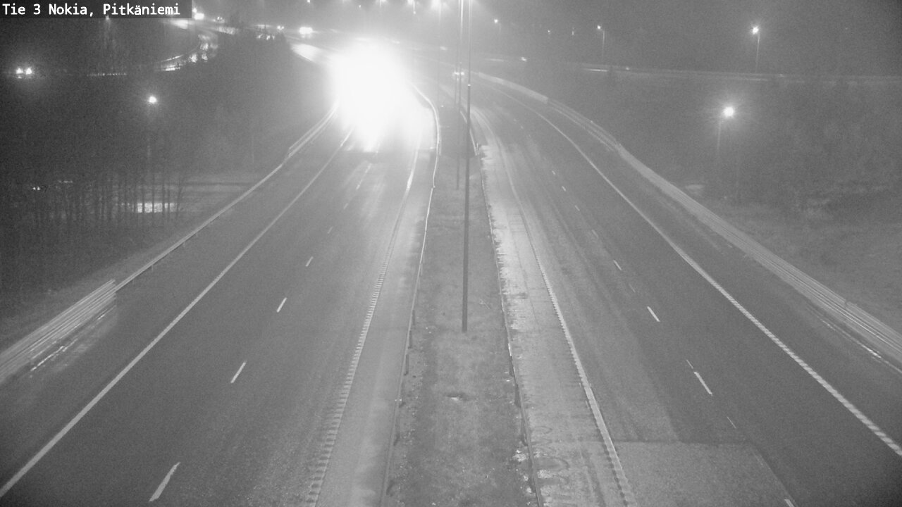 Weather Camera Image Väg 3 Nokia, Pitkäniemi, Nokia, Pirkanmaa
