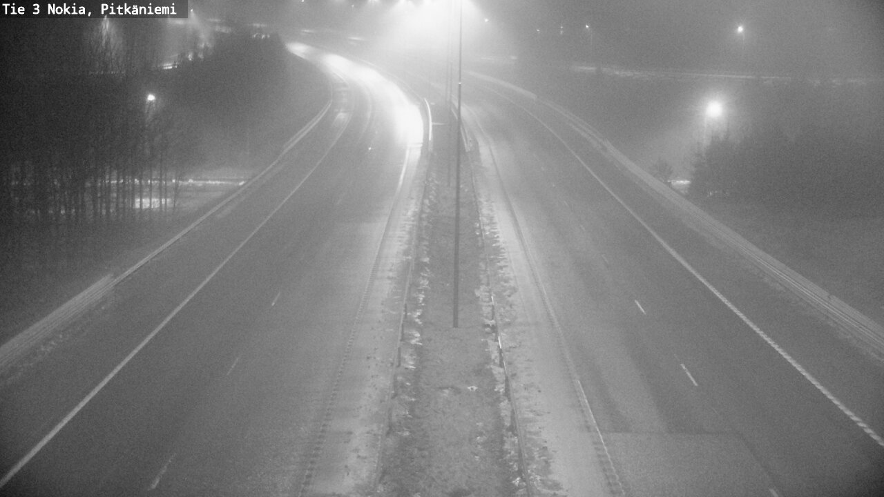 Weather Camera Image Road 3 Nokia, Pitkäniemi, Nokia, Pirkanmaa