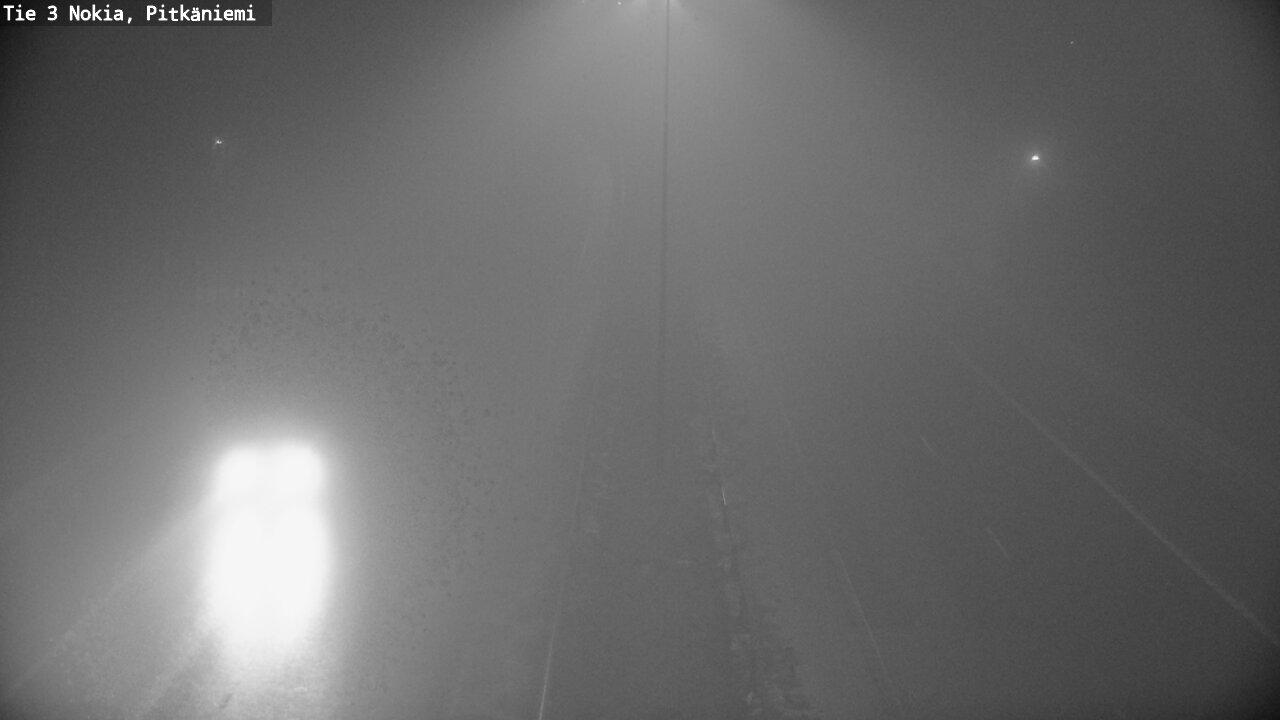 Weather Camera Image Road 3 Nokia, Pitkäniemi, Nokia, Pirkanmaa