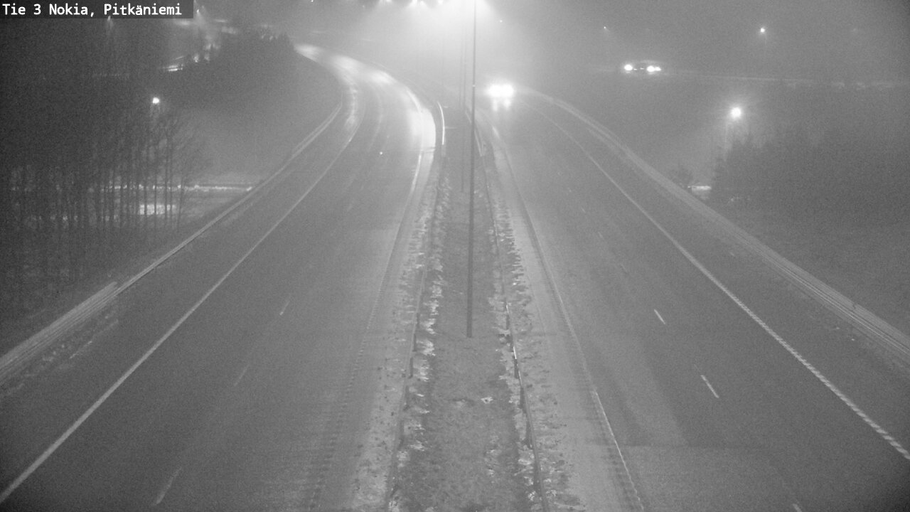Weather Camera Image Road 3 Nokia, Pitkäniemi, Nokia, Pirkanmaa
