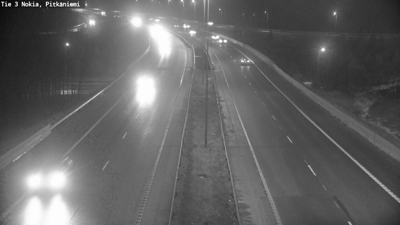 Weather Camera Image Väg 3 Nokia, Pitkäniemi, Nokia, Pirkanmaa