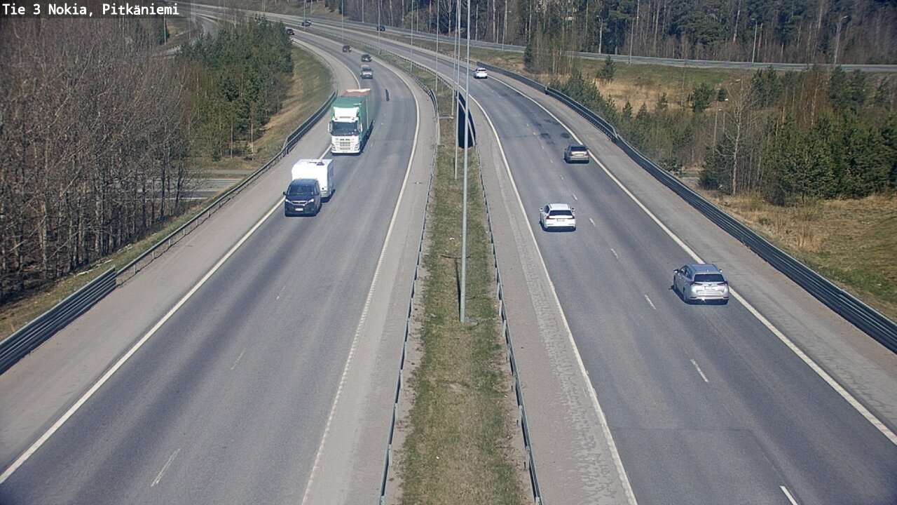 Kelikamerat Kuva Tie 3 Nokia, Pitkäniemi, Nokia, Pirkanmaa
