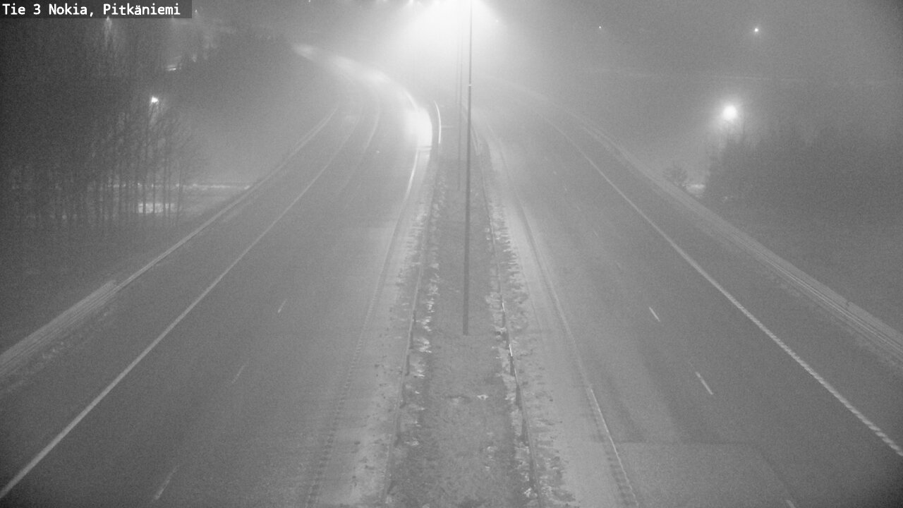 Weather Camera Image Road 3 Nokia, Pitkäniemi, Nokia, Pirkanmaa
