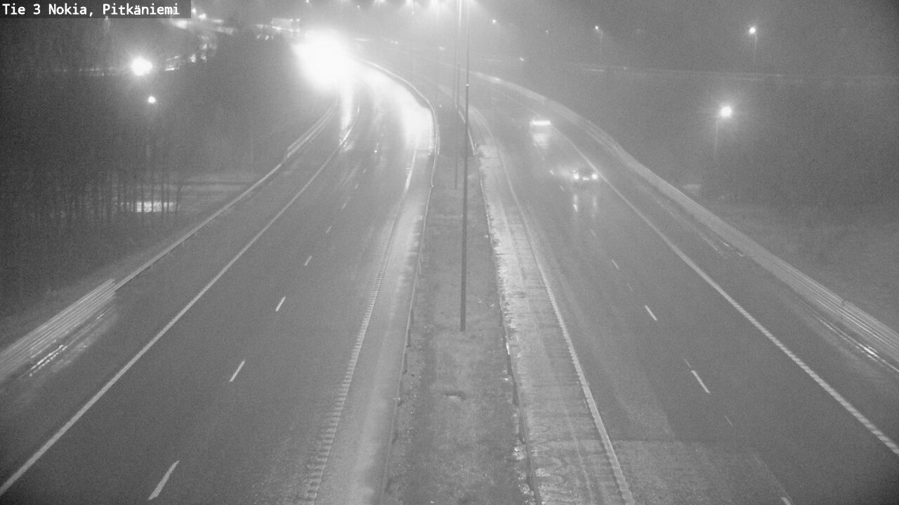 Weather Camera Image Väg 3 Nokia, Pitkäniemi, Nokia, Pirkanmaa