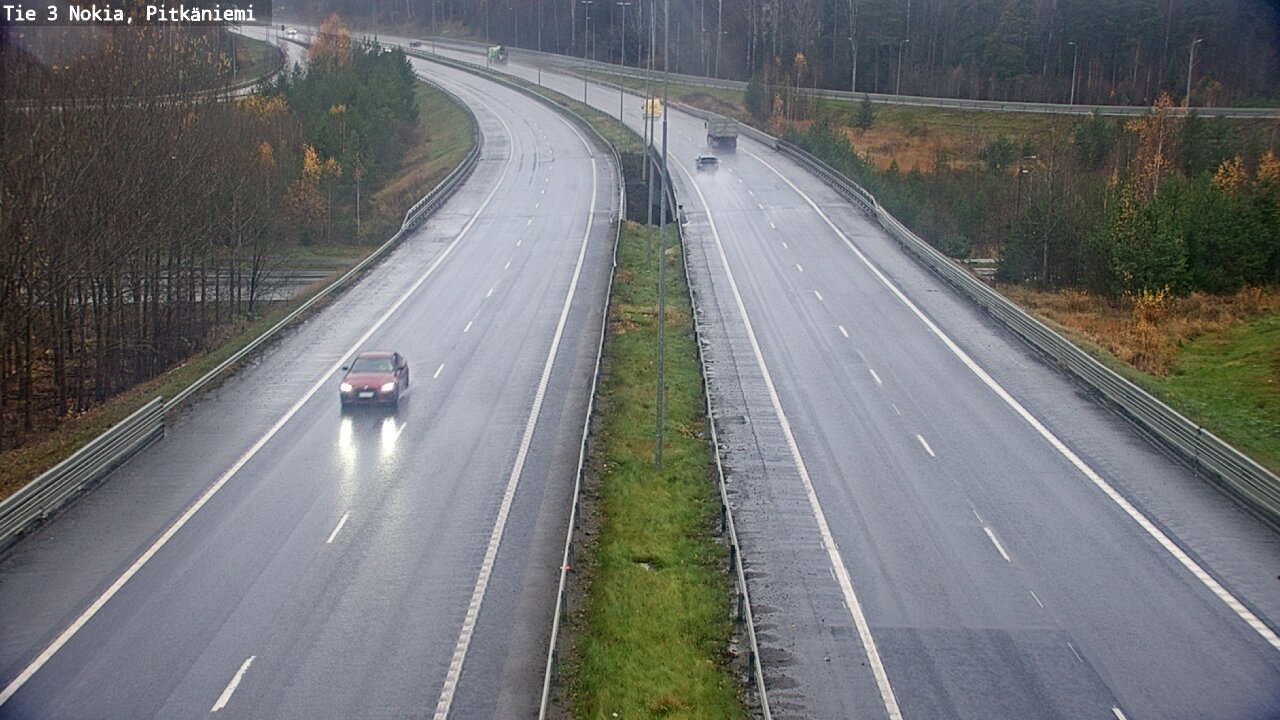 Weather Camera Image Väg 3 Nokia, Pitkäniemi, Nokia, Pirkanmaa