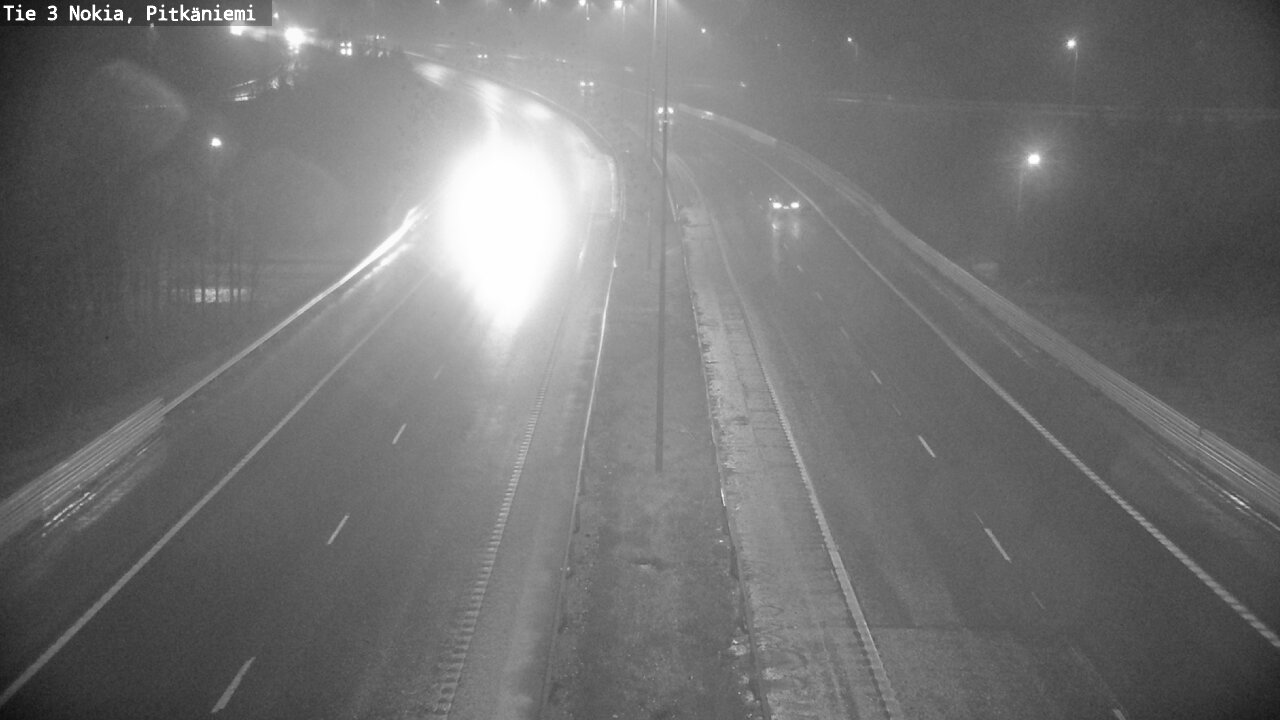 Weather Camera Image Väg 3 Nokia, Pitkäniemi, Nokia, Pirkanmaa