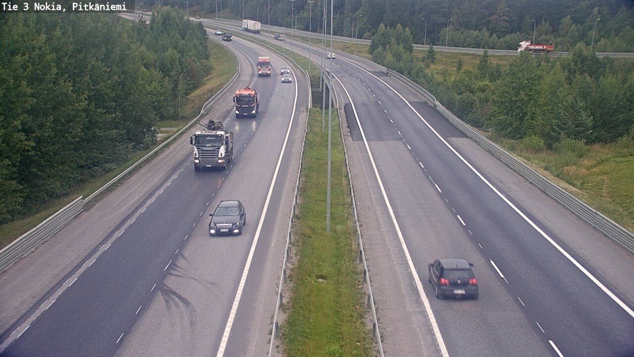 Weather Camera Image Road 3 Nokia, Pitkäniemi, Nokia, Pirkanmaa