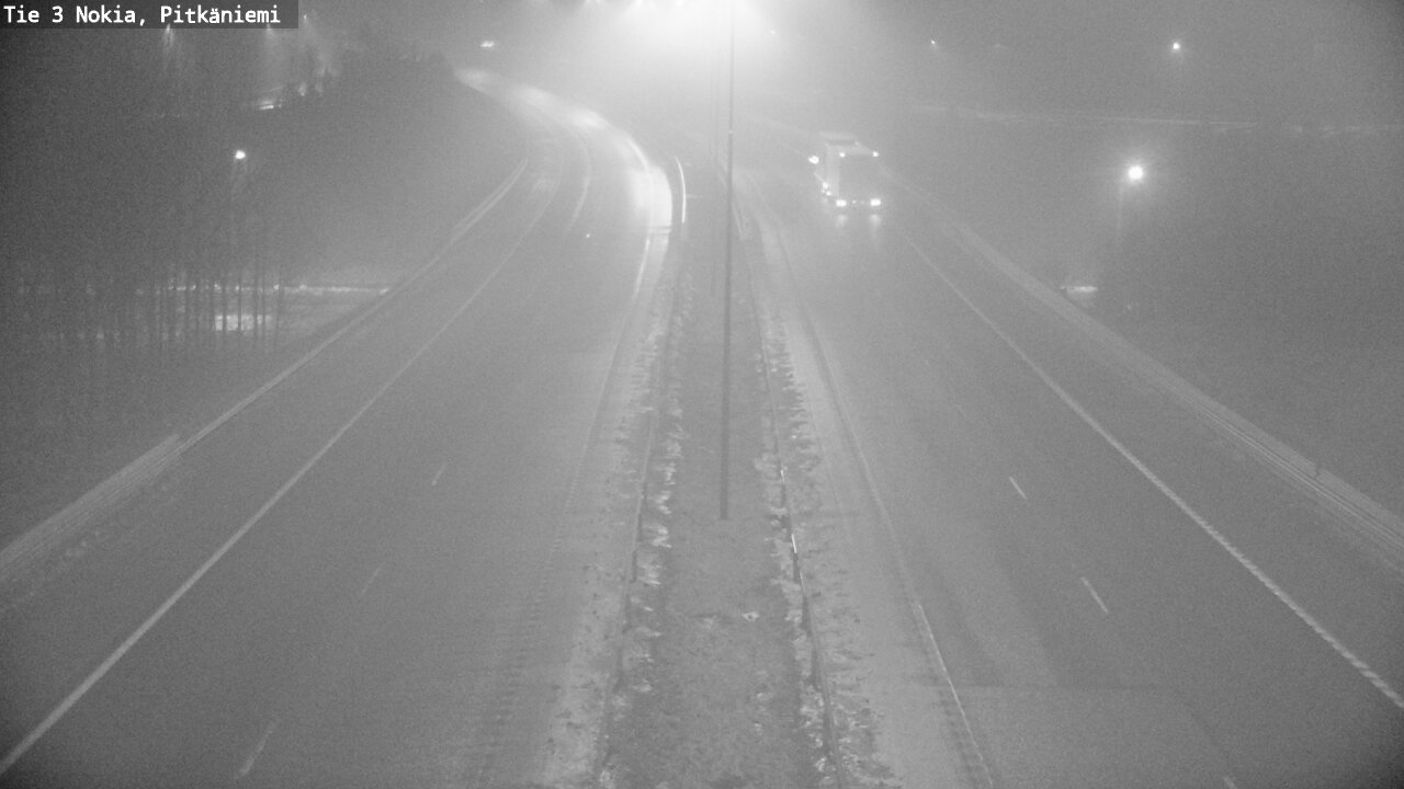 Weather Camera Image Road 3 Nokia, Pitkäniemi, Nokia, Pirkanmaa