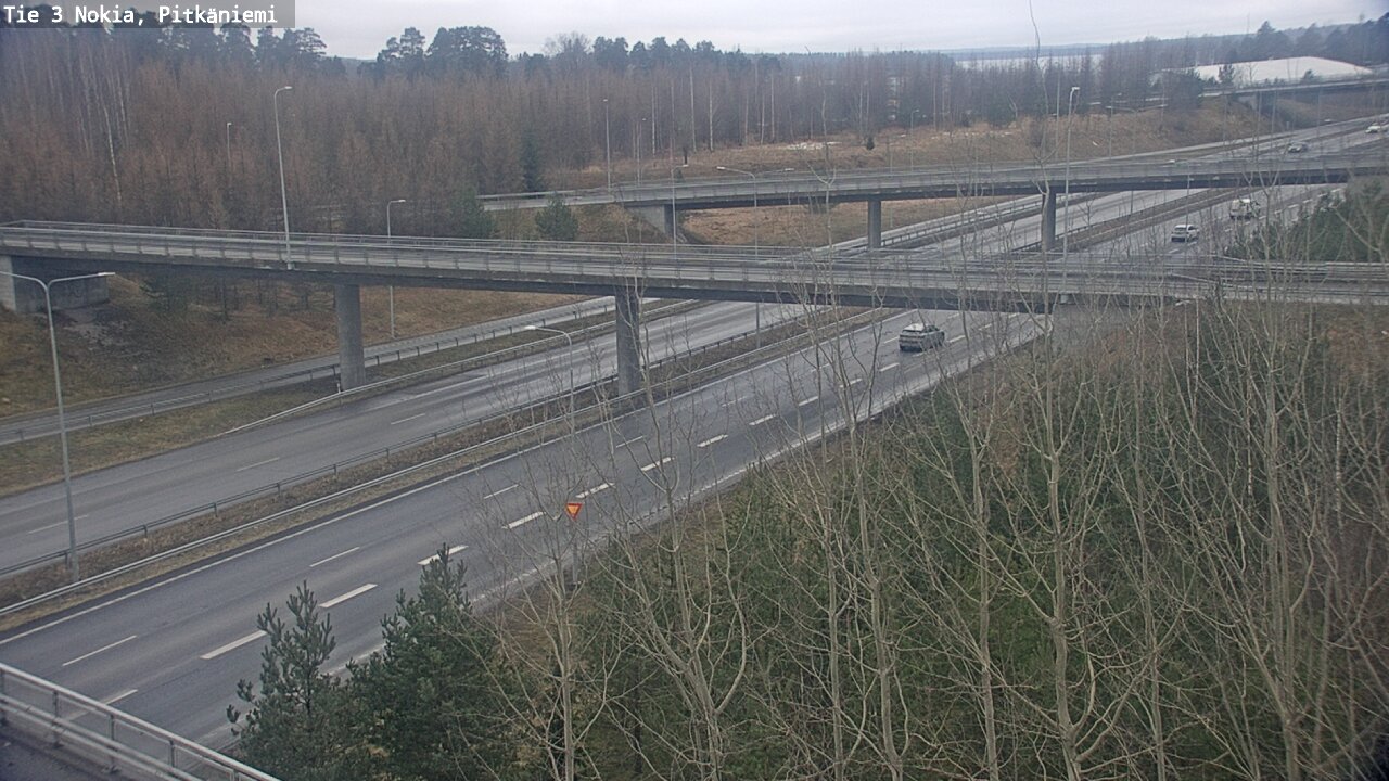 Weather Camera Image Road 3 Nokia, Pitkäniemi, Nokia, Pirkanmaa