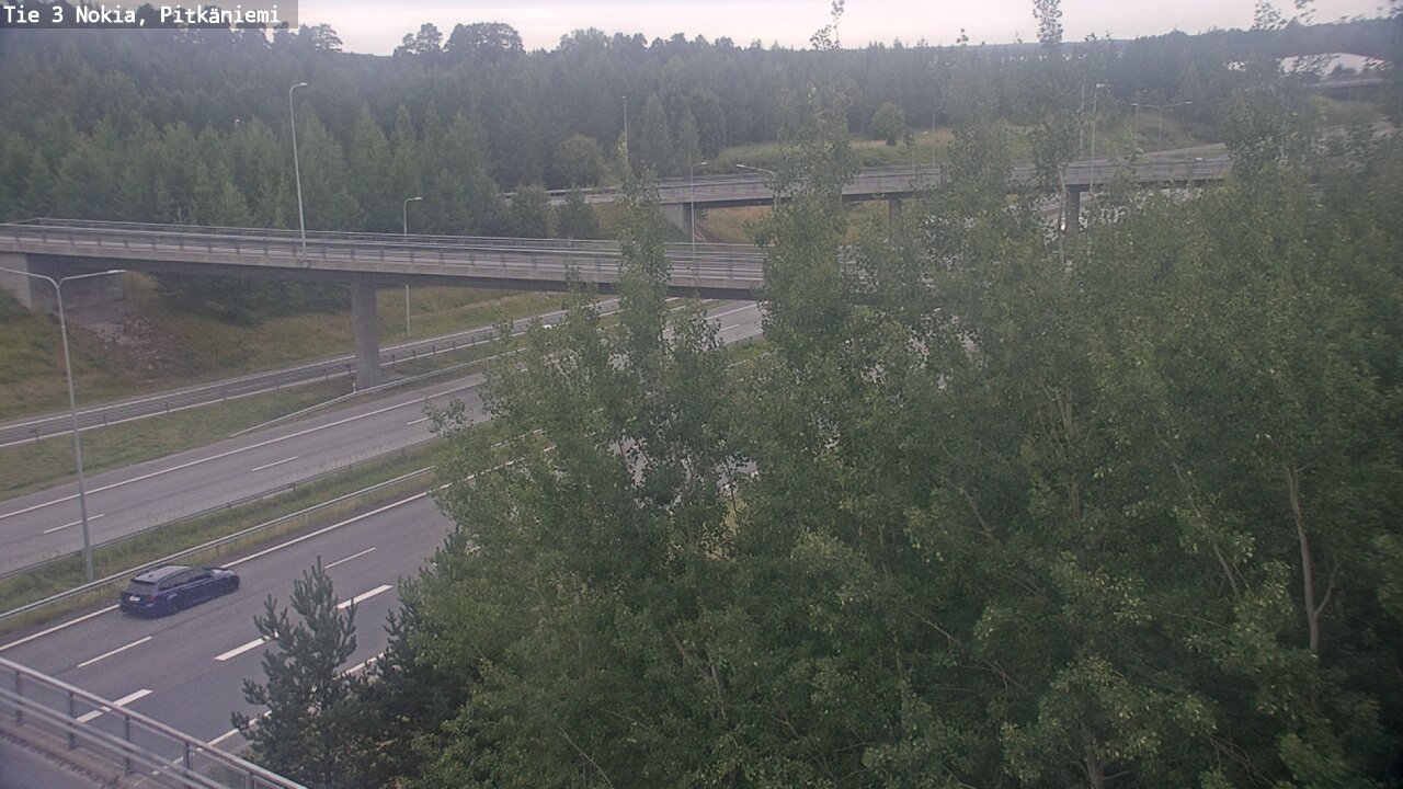 Weather Camera Image Road 3 Nokia, Pitkäniemi, Nokia, Pirkanmaa