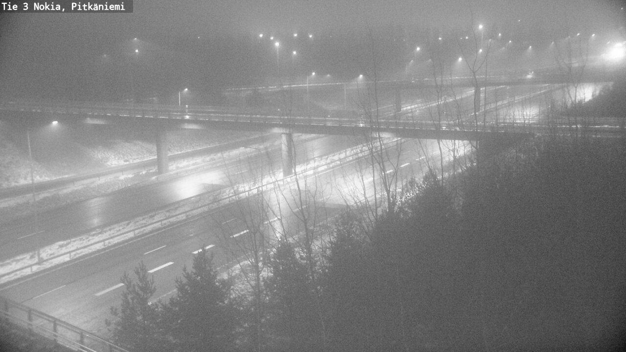 Weather Camera Image Väg 3 Nokia, Pitkäniemi, Nokia, Pirkanmaa