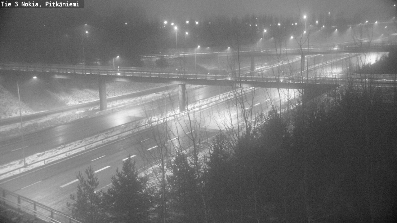 Weather Camera Image Väg 3 Nokia, Pitkäniemi, Nokia, Pirkanmaa