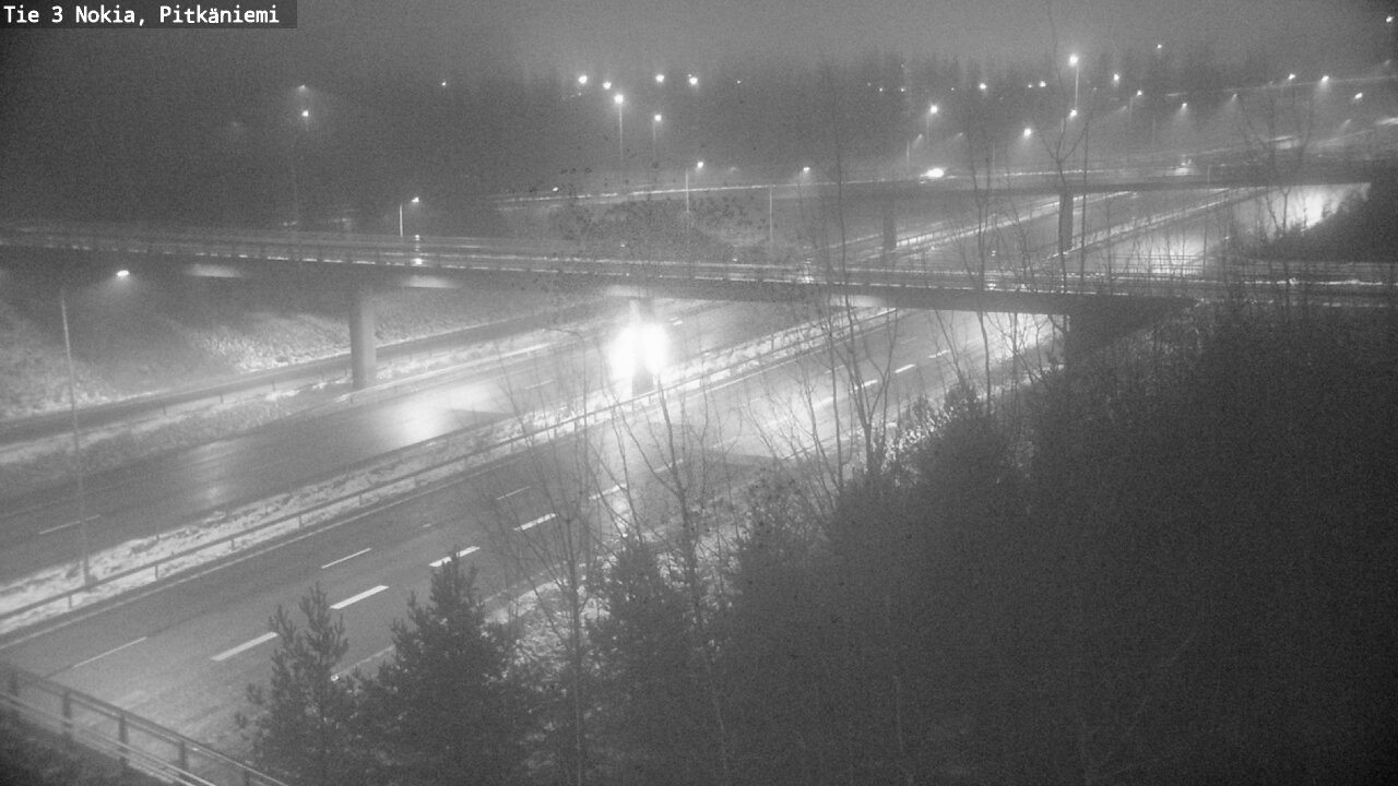 Weather Camera Image Väg 3 Nokia, Pitkäniemi, Nokia, Pirkanmaa
